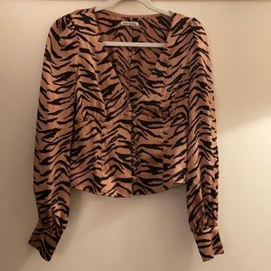 Reformation silk top